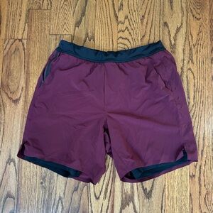 Ten Thousand Men's Maroon Athletic Shorts